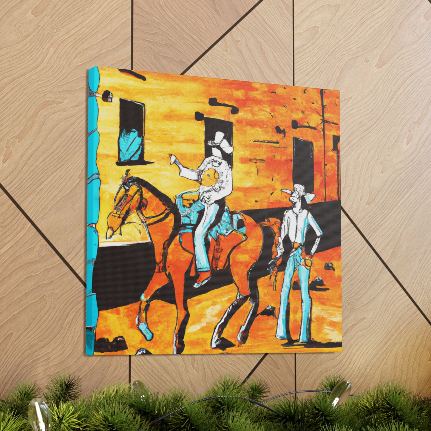 Rodeo Western Epic - Canvas