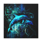 Dolphin's Glorious Dance - Canvas