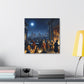 Exuberant Evening Festivities - Canvas