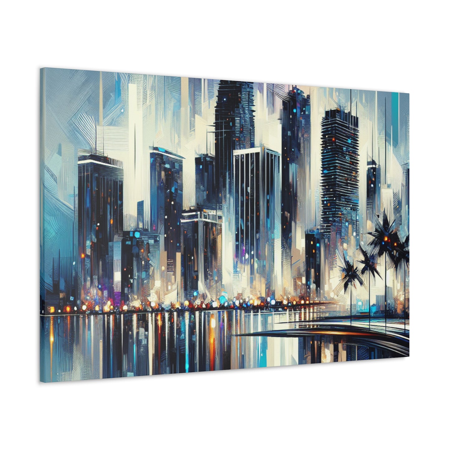 Vibrant Miami Skies - Canvas