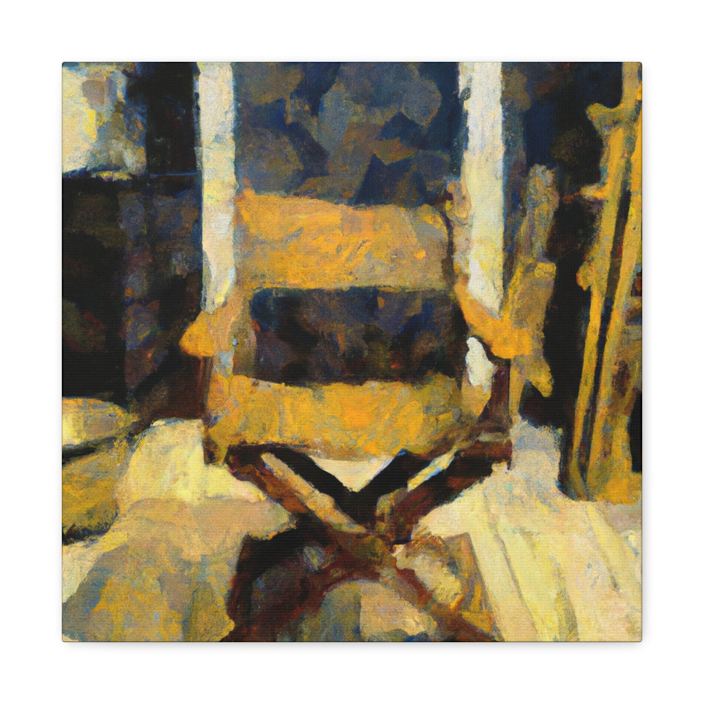 Directors Chair Reflection - Canvas