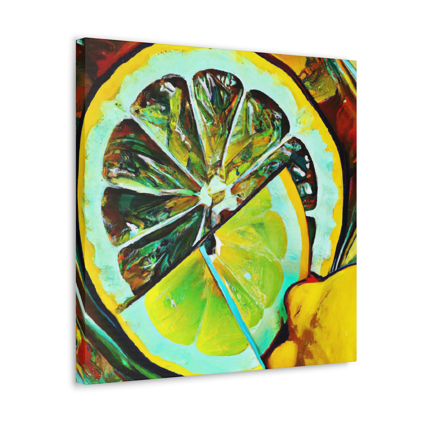 Lemon Sunshine Impression - Canvas