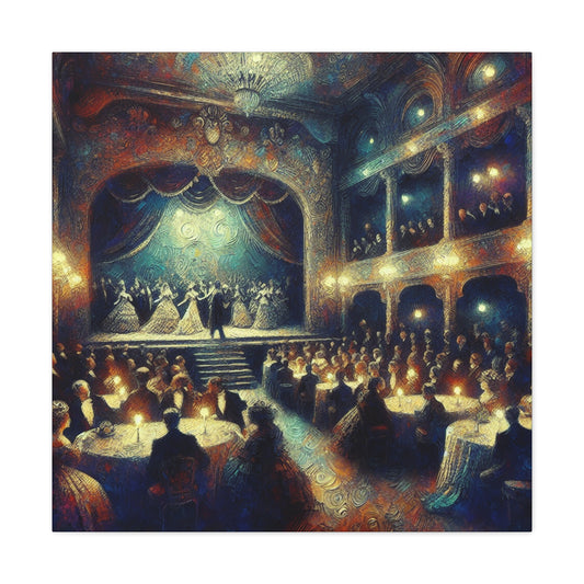 Ethereal Serenade of Opulence - Canvas