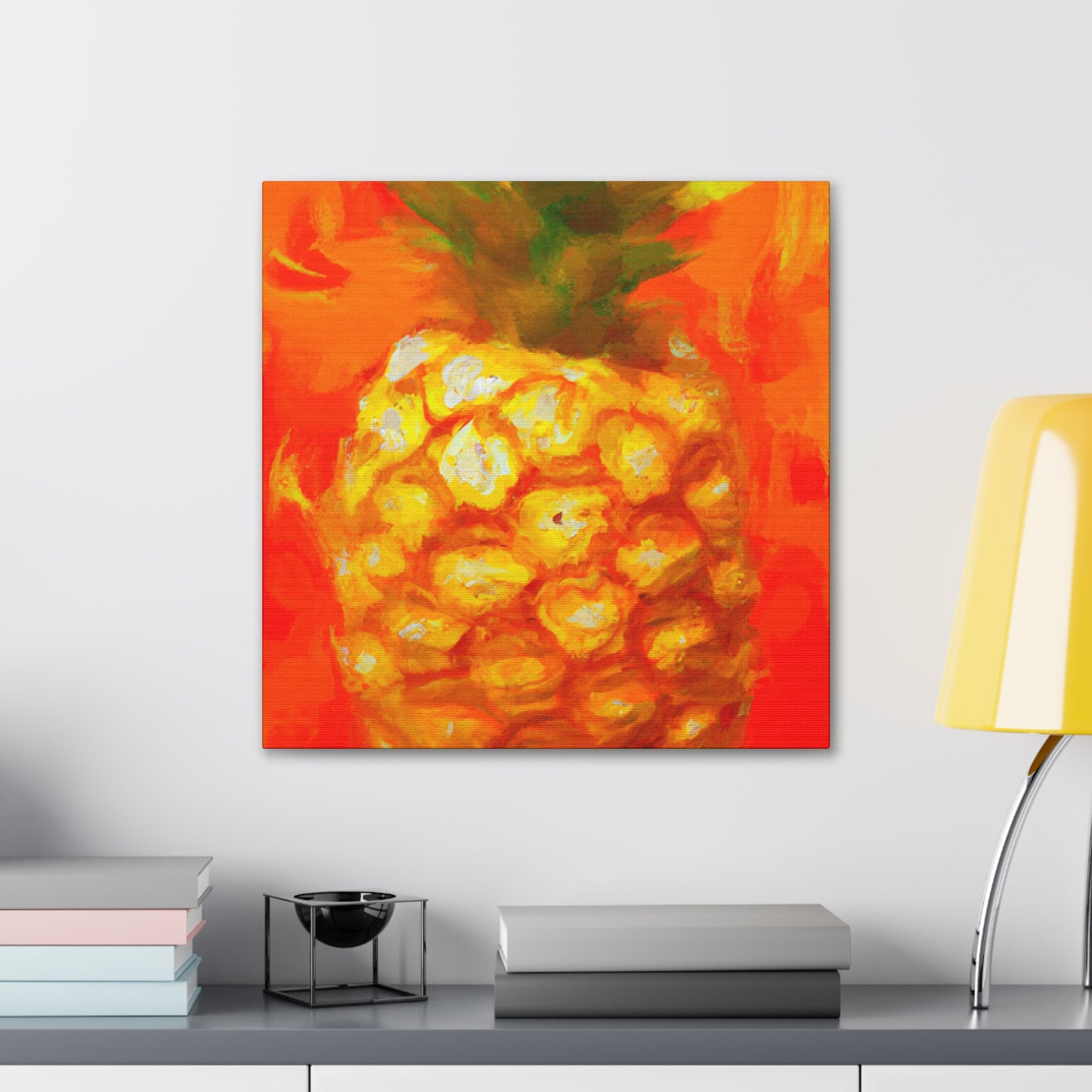 "Pineapple Paradise Post-90s" - Canvas