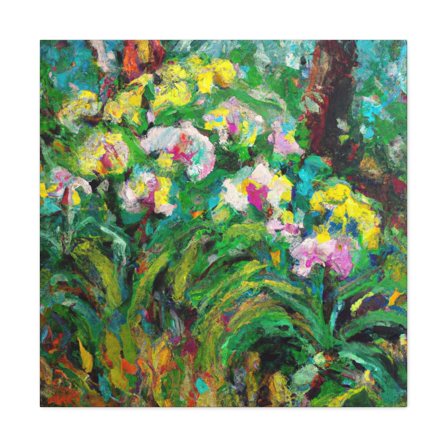 Orchid in Bloom Grace - Canvas