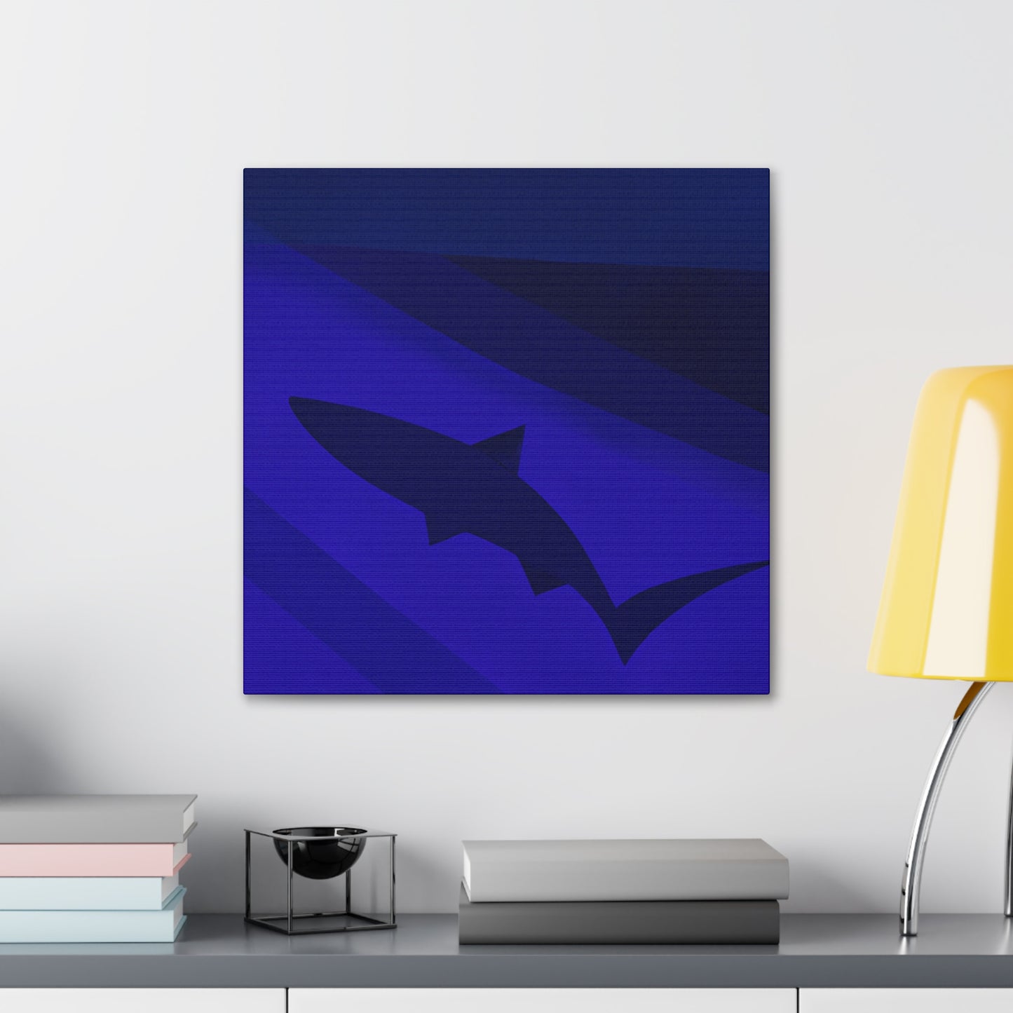 " Shark in Simplicity" - Canvas