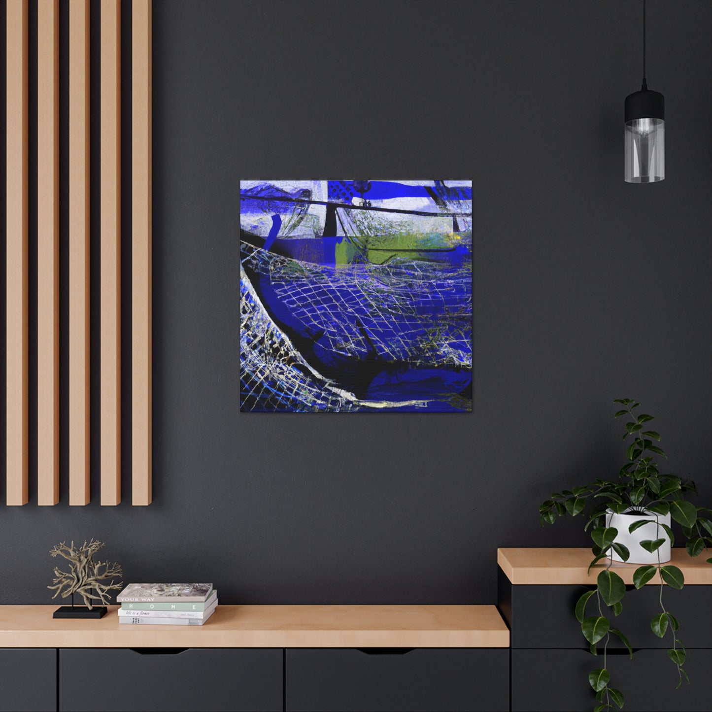 Fishing Net Renewal - Canvas