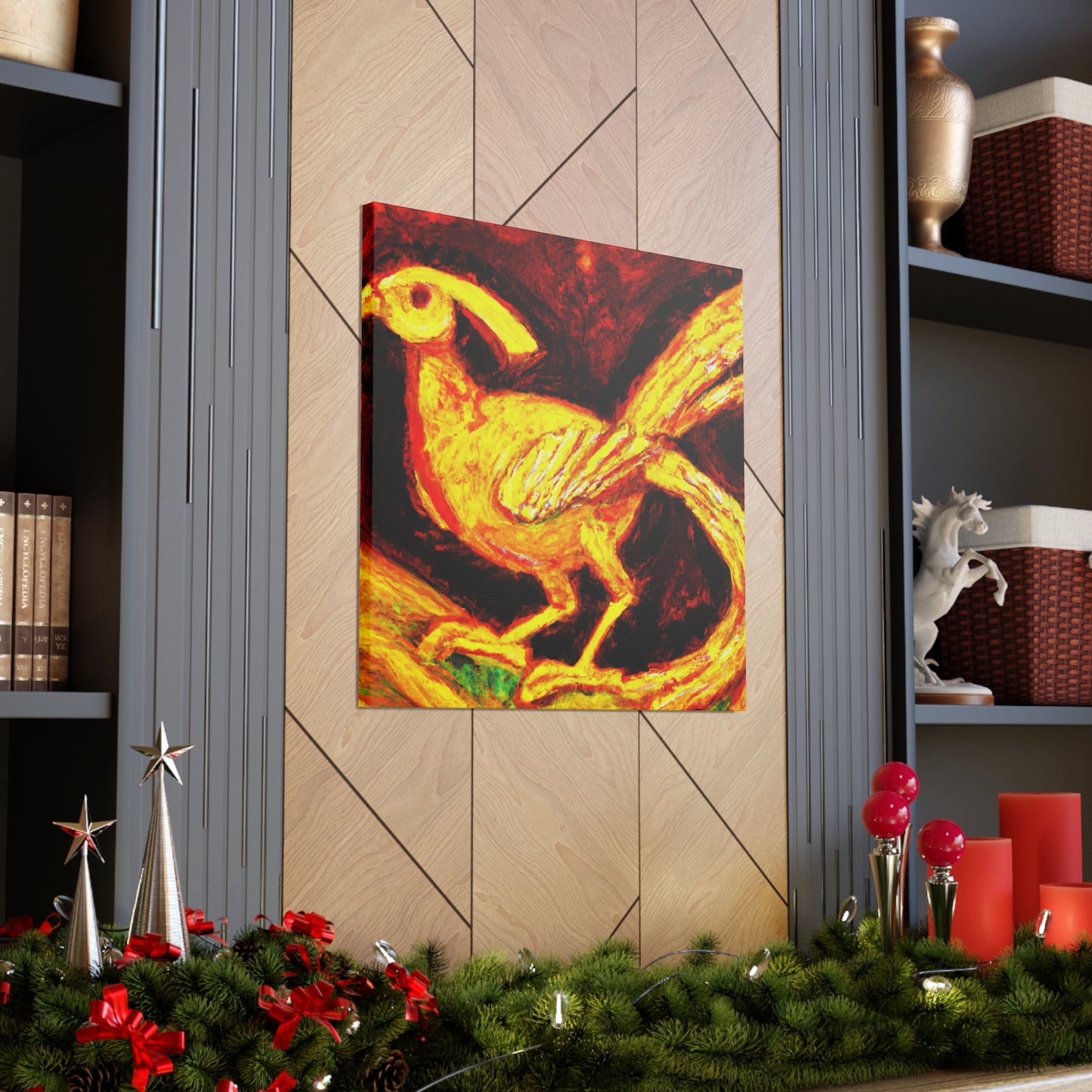 Golden Pheasant Dreaming - Canvas