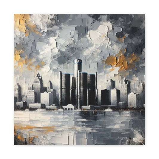 "Glimpses of Detroit" - Canvas