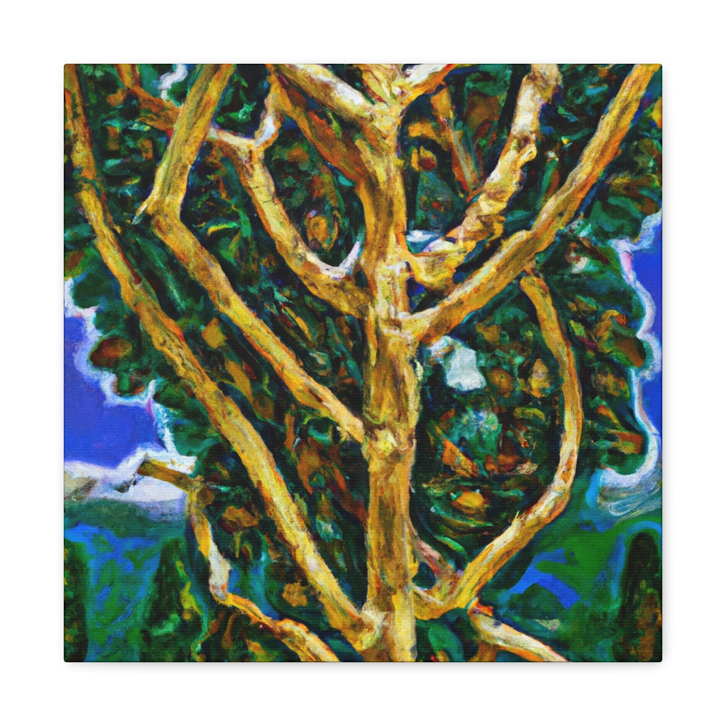 "Elm Tree in Dreamscape" - Canvas