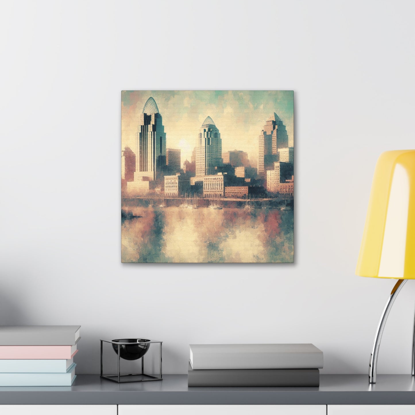 "Cincinnati's Urban Symphony" - Canvas