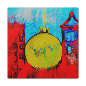 Festive Bauble Glow - Canvas