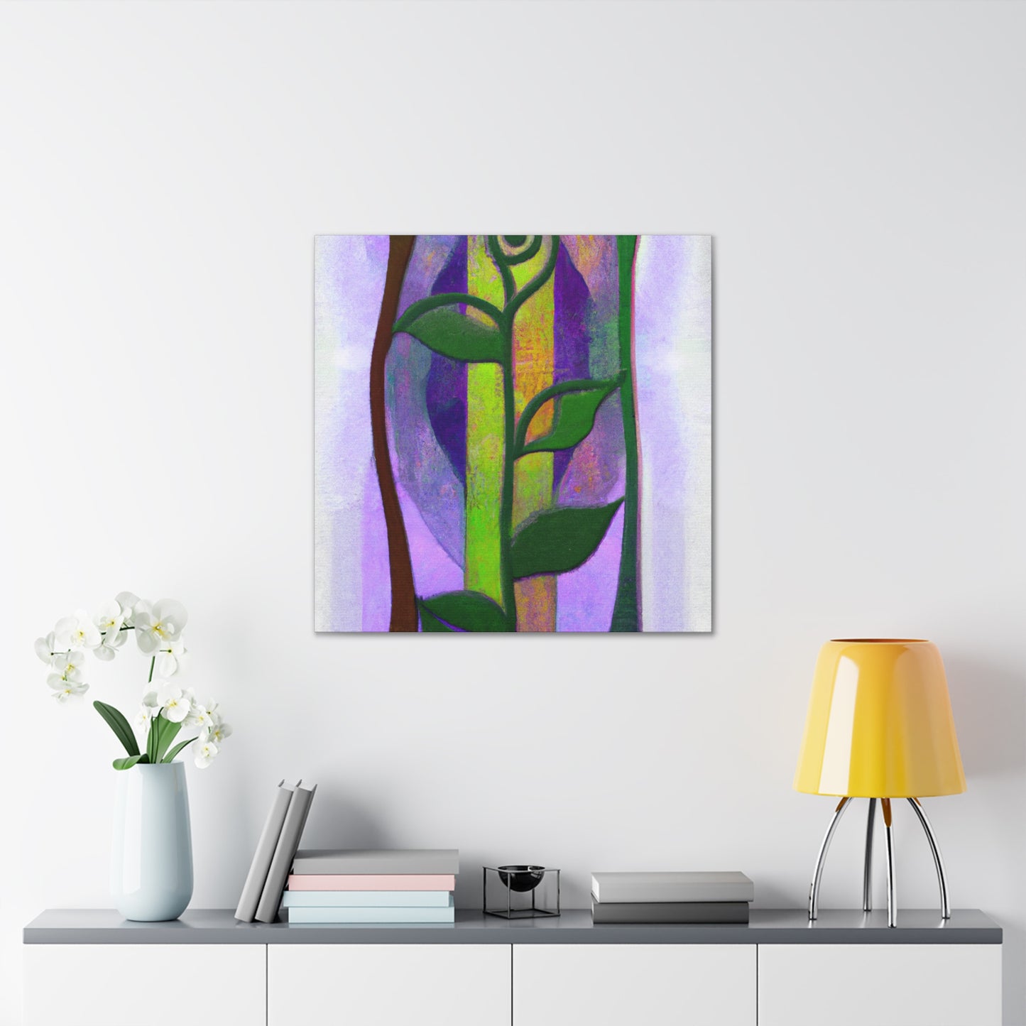 "Leaf of Exquisite Beauty" - Canvas