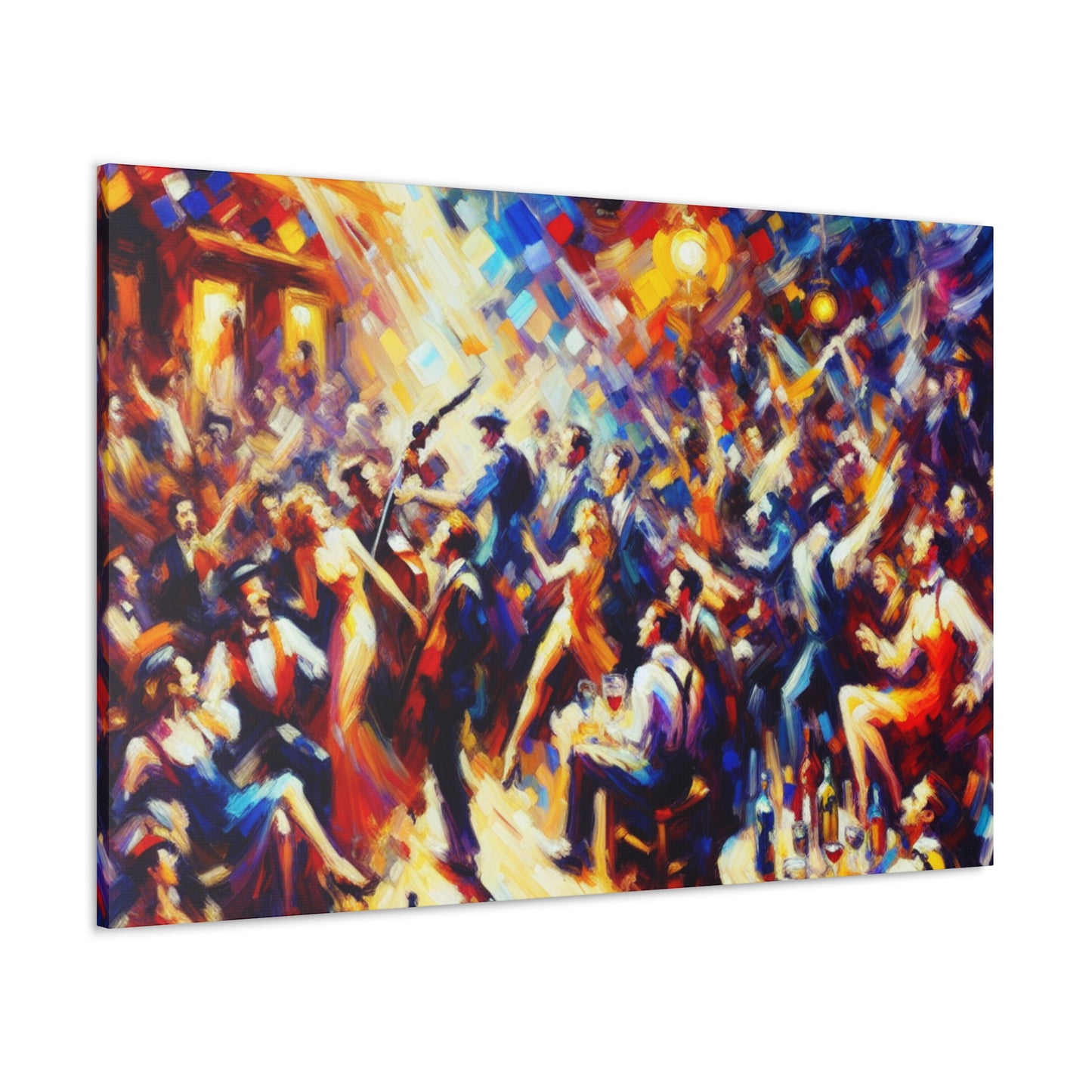 Vibrant Revelry at Home - Canvas