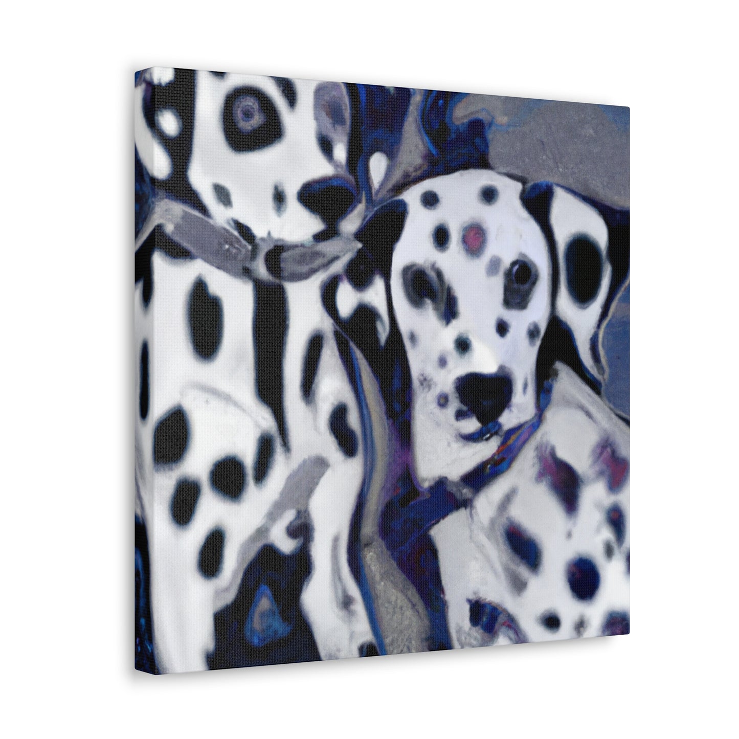 Dalmatian Abstract Expressionism - Canvas