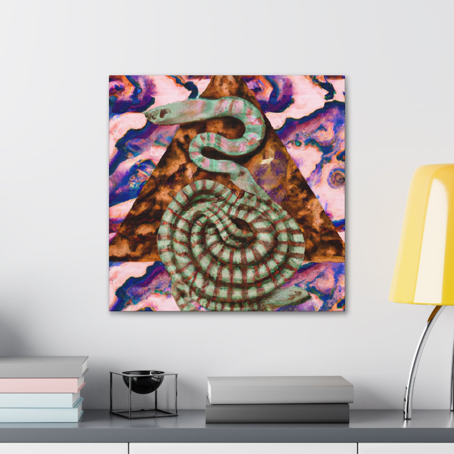 "Rattlesnake Transcendence" - Canvas