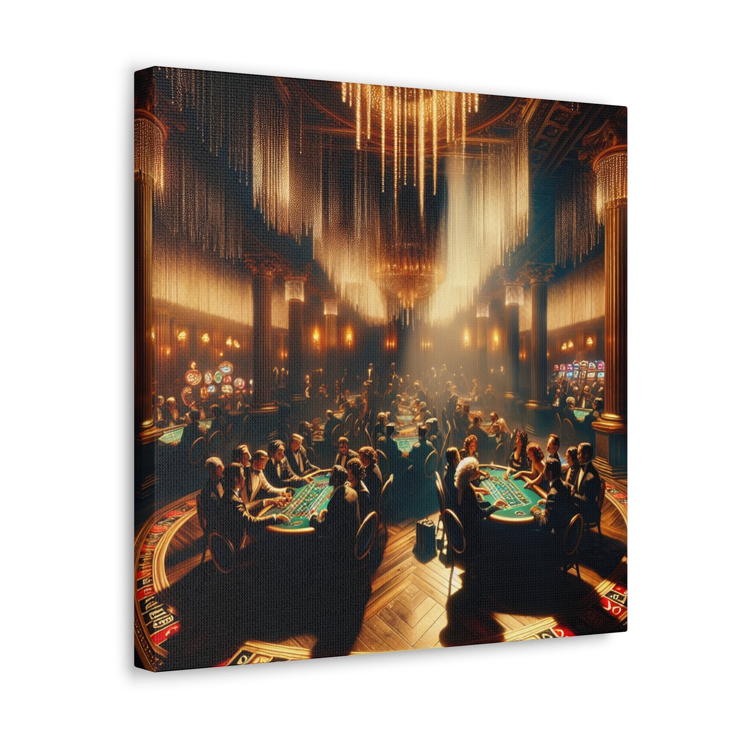 Glimmering Gamescape Mirage - Canvas