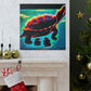 "Turtle of Art Deco" - Canvas