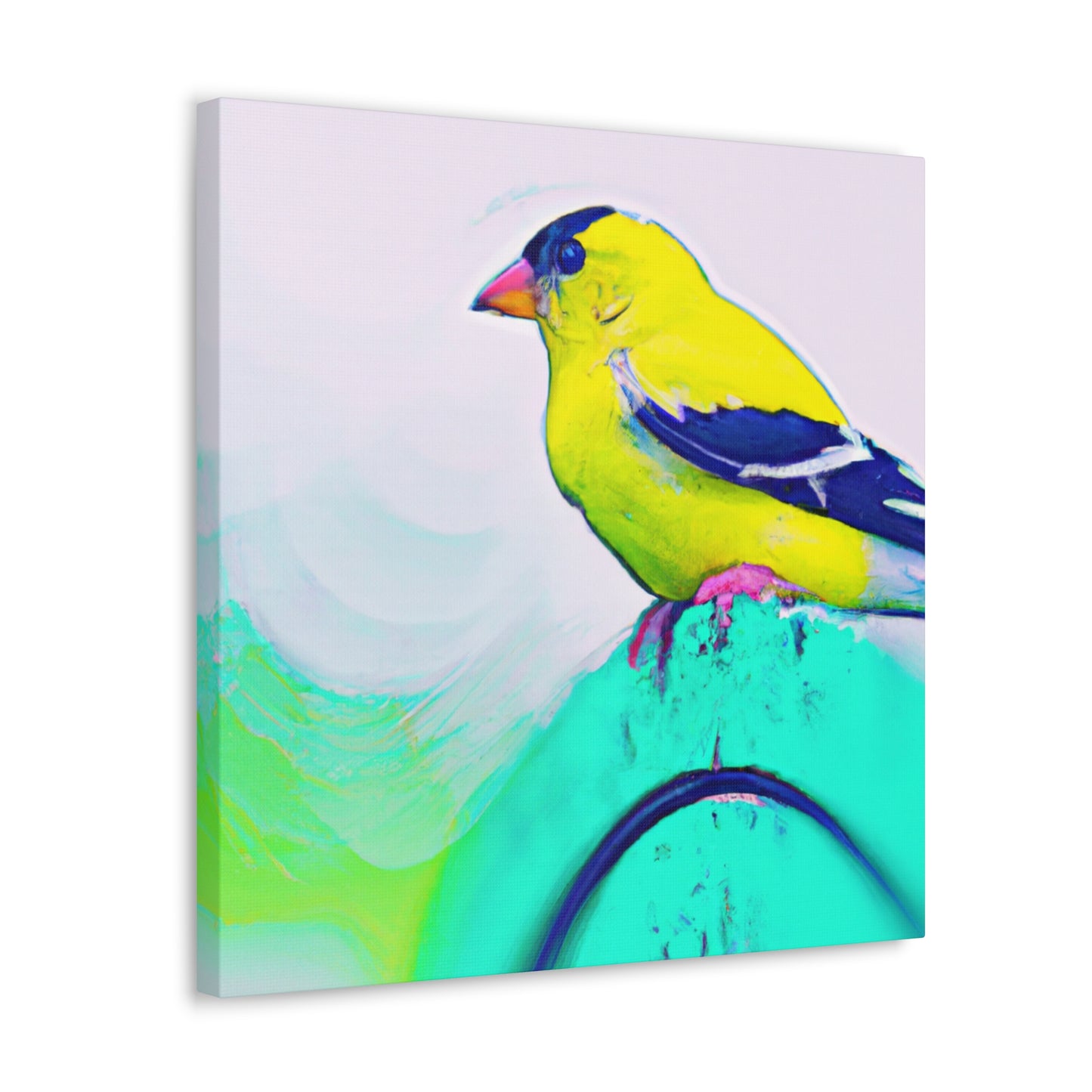 American Goldfinch Dreaming - Canvas