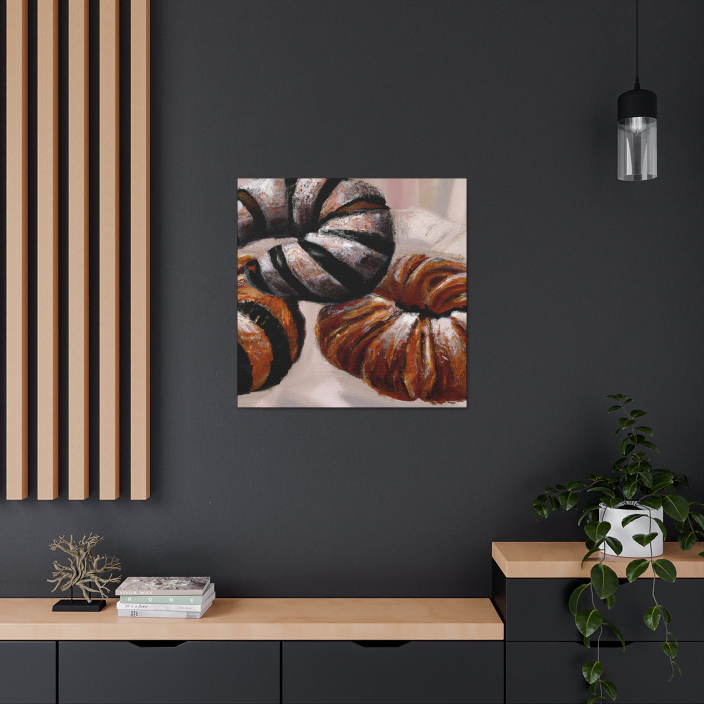 Sweet Pastry Delights - Canvas