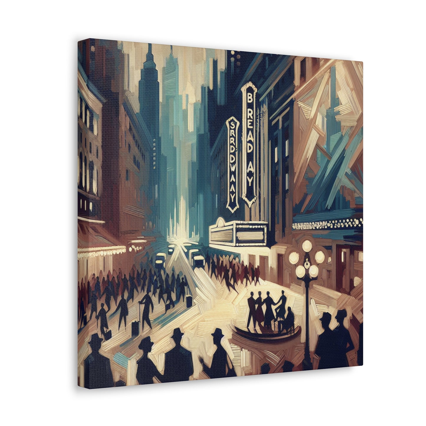 Showtime on Broadway - Canvas