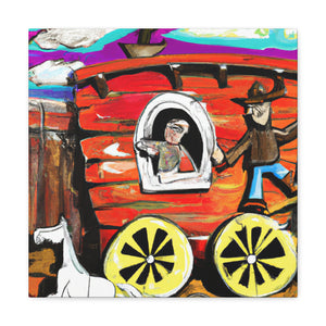 Chuck Wagon Classic Scene - Canvas