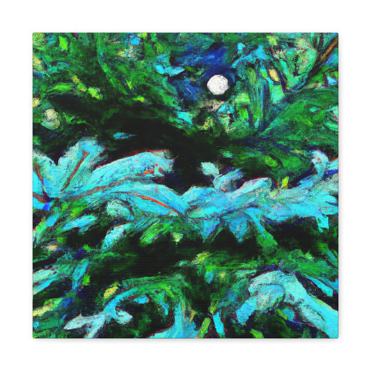 "Spruce in Impressionism" - Canvas