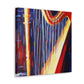 Harp in Impressionism - Canvas