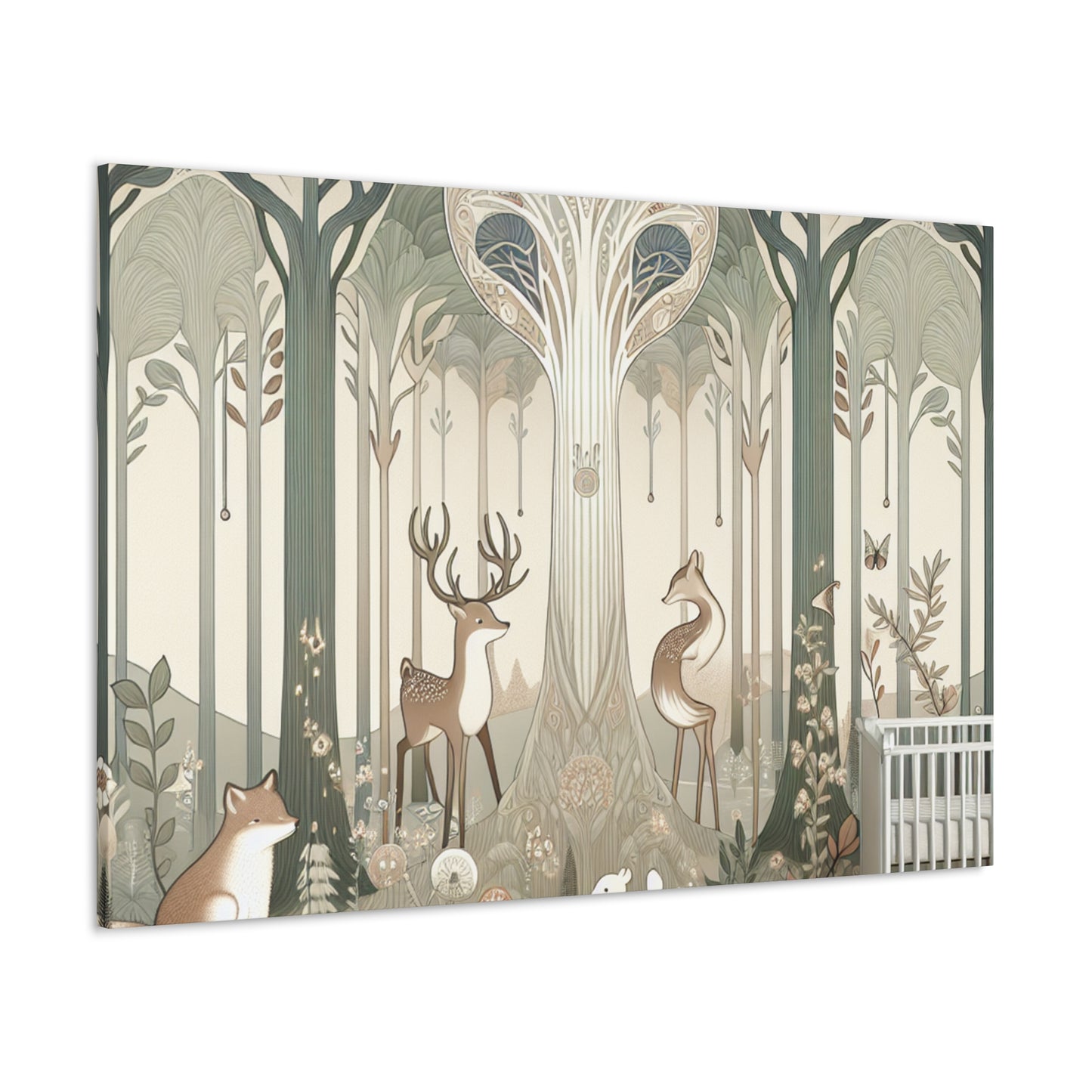 Whispering Woodland Whimsy - Canvas