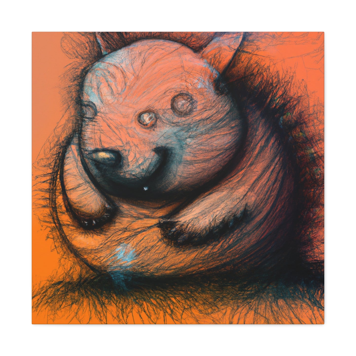 Wombat: Surreal Dream - Canvas