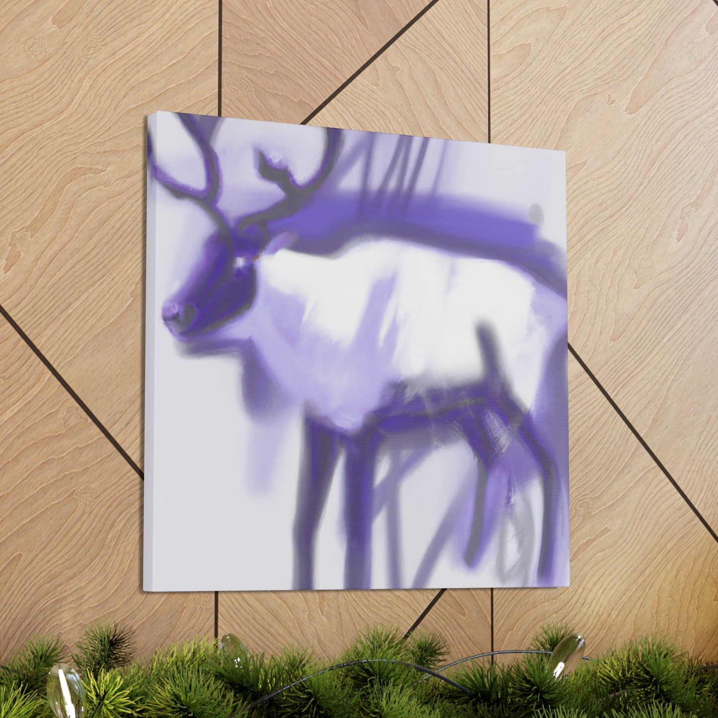 Reindeer in Expressionism - Canvas