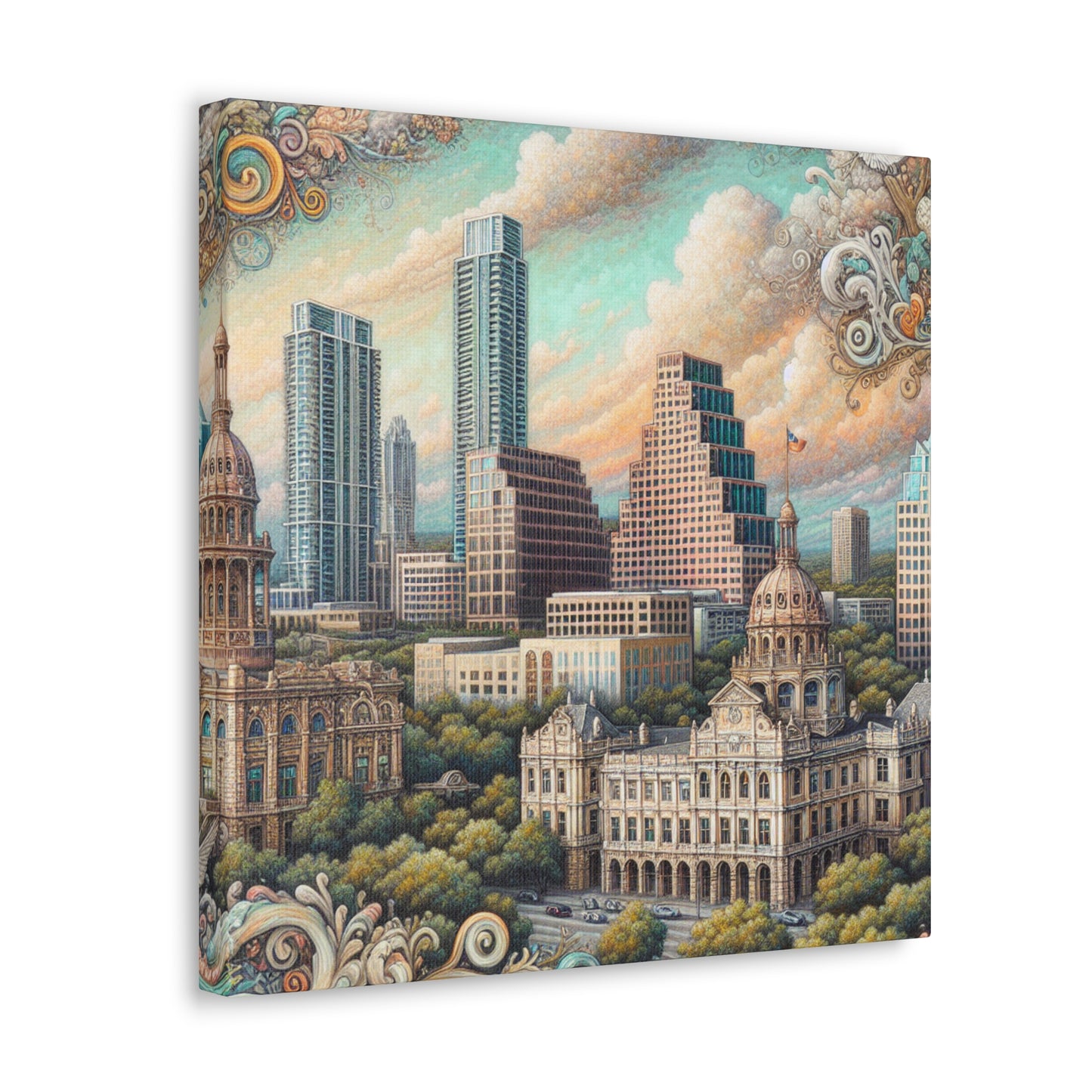 "Texan Renaissance Reverie" - Canvas