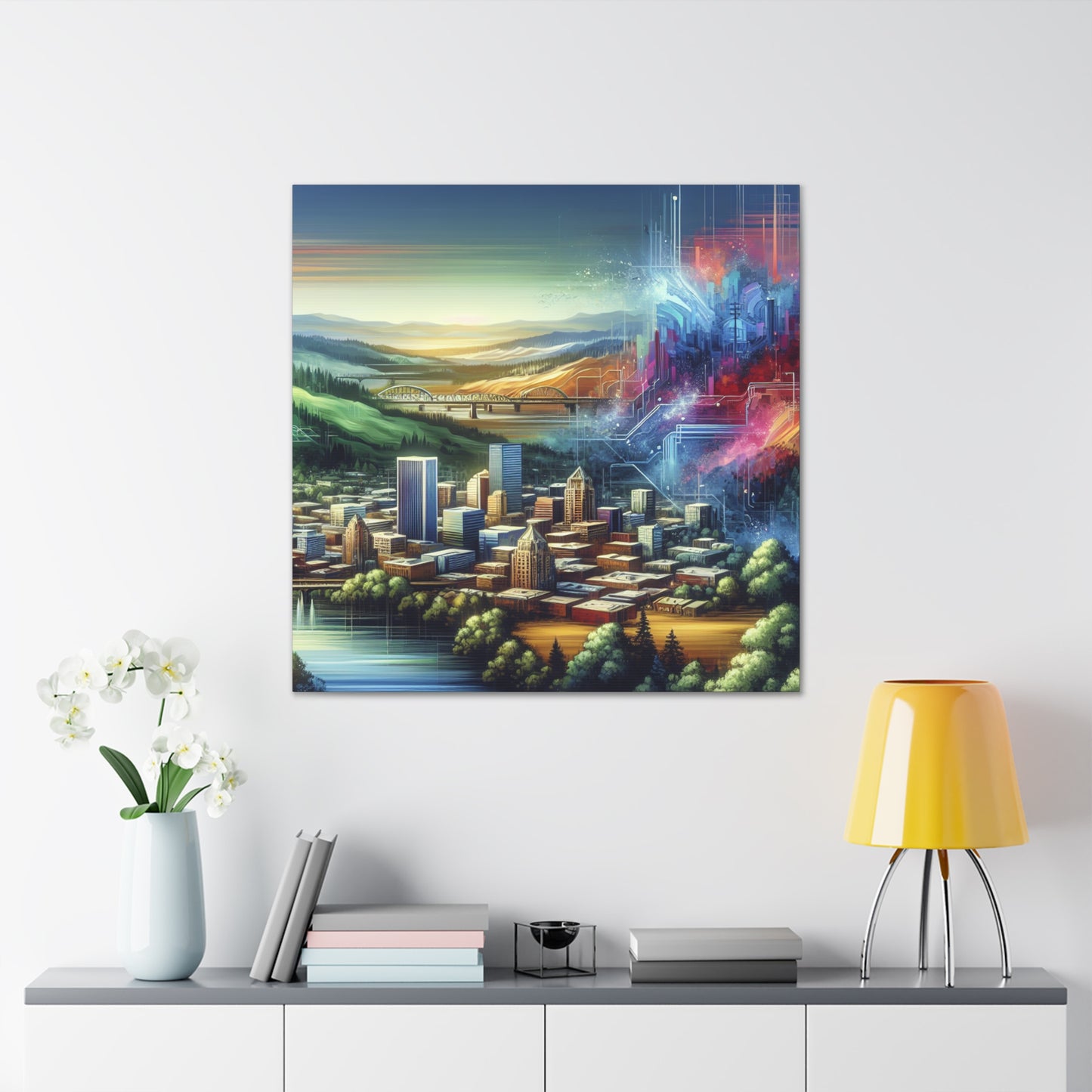 "Majestic Portland Splendor" - Canvas