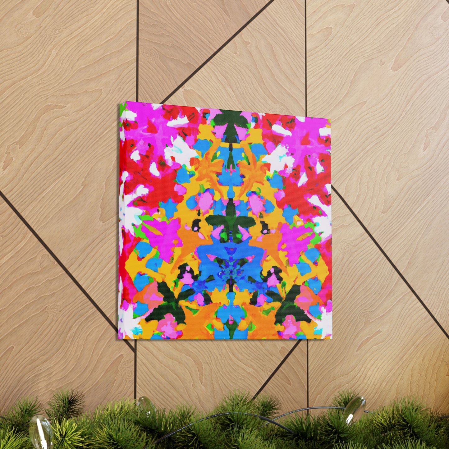 "Festive Tree Deco Dream" - Canvas