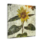 "Sunflower's Brilliant Radiance" - Canvas