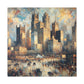 "City in Motion" - Canvas