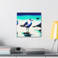 Sea Birds in Flight - Canvas