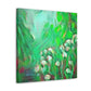 Jasmine in Abstract Form - Canvas