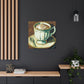 Coffee Cup Grandeur - Canvas