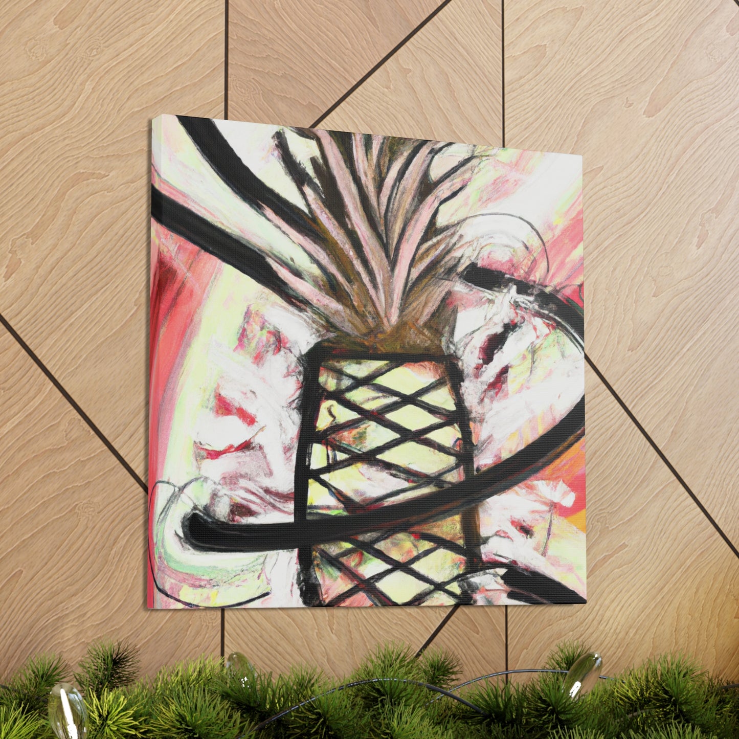 Pineapple Expressionistic Dream - Canvas