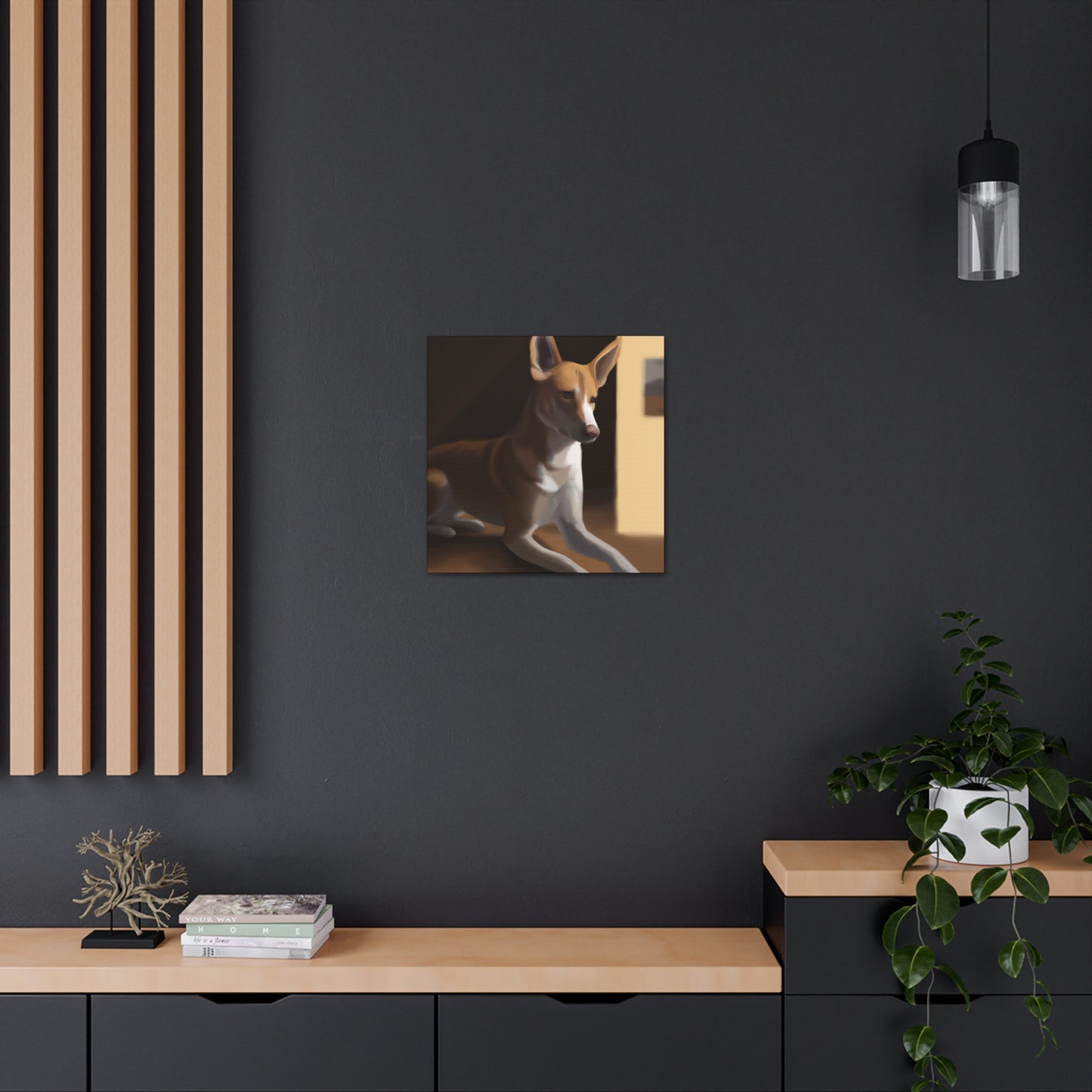 Dingo in Deco Style - Canvas