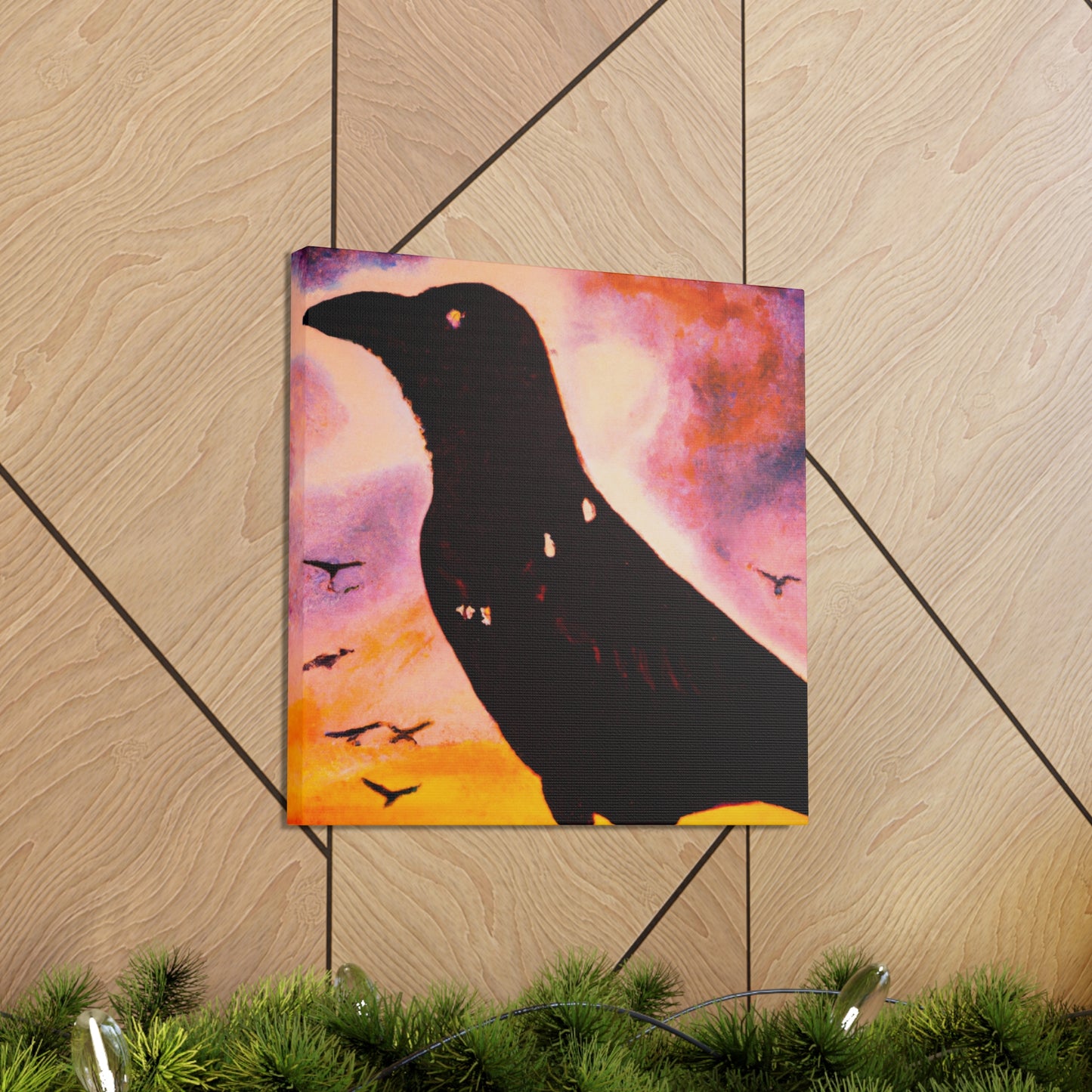 American Crow Glory - Canvas