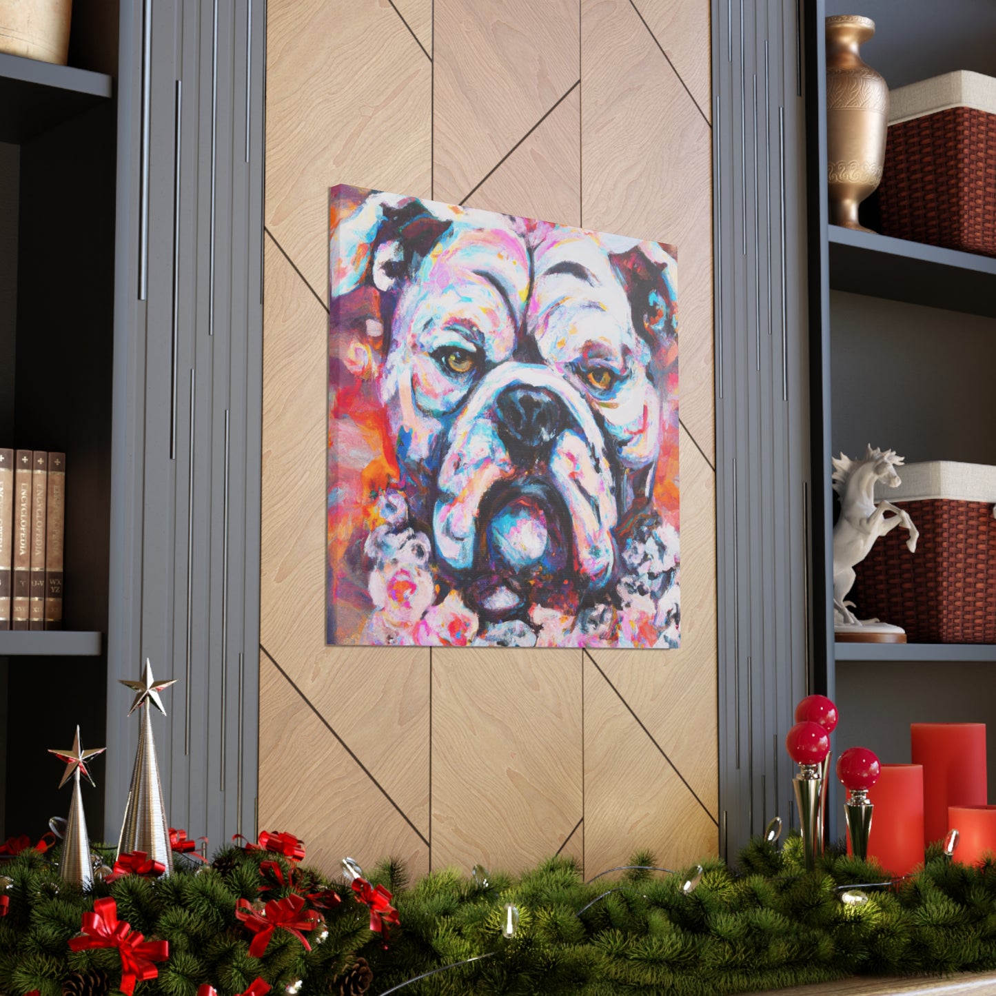 "American Bulldog Glory" - Canvas