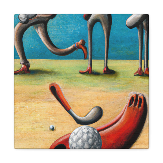 "Golfers' Dreamscape" - Canvas