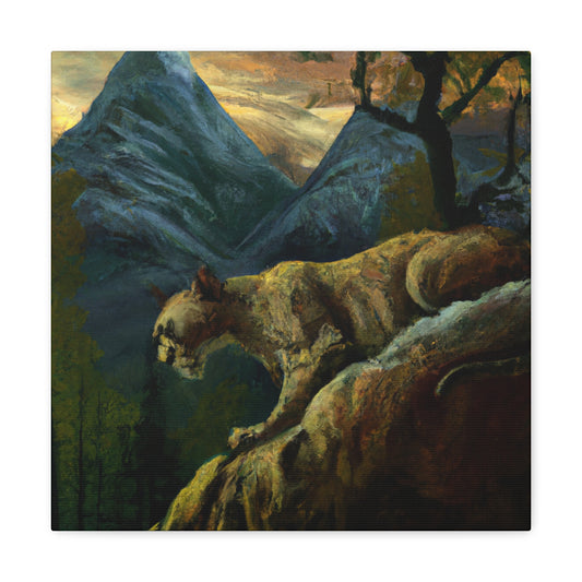 Majestic Cougar Majesty - Canvas