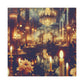 Whispered Revelry: Baroque Enclaves - Canvas