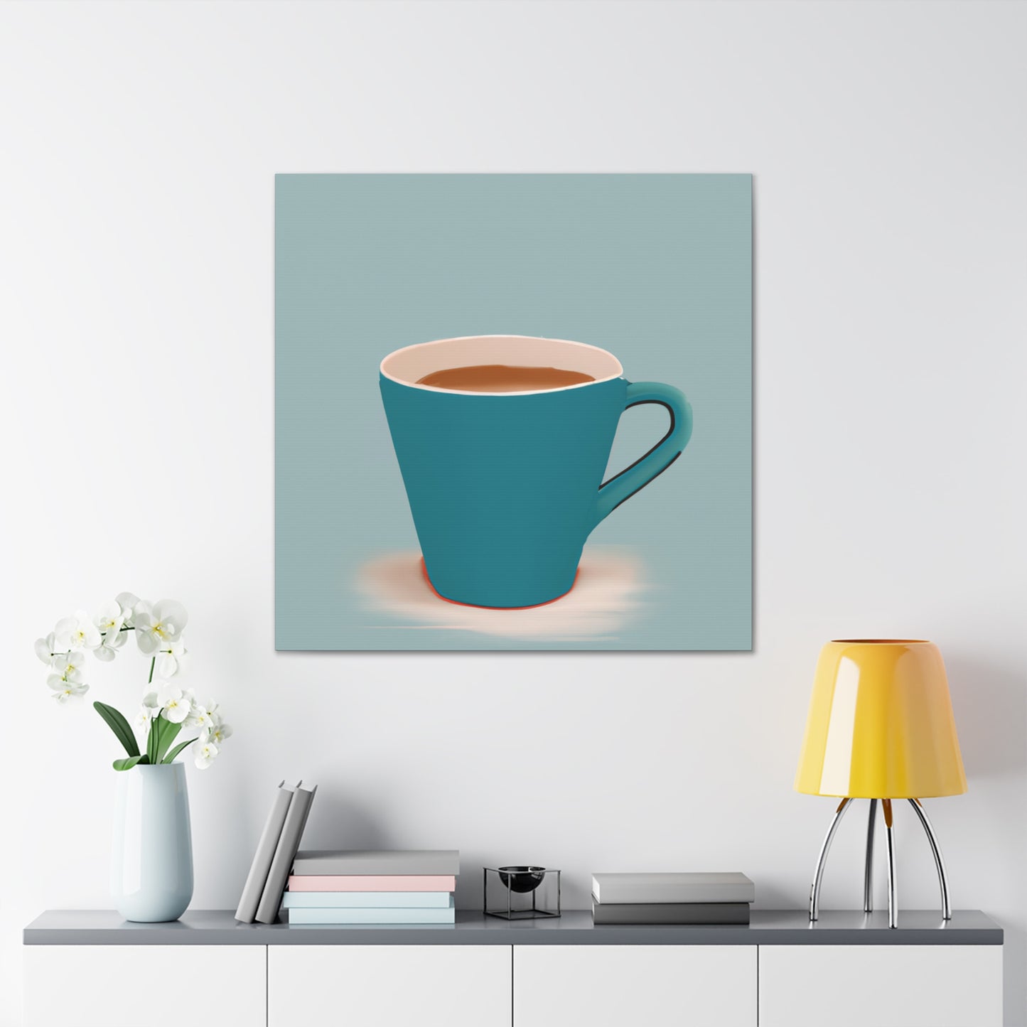 Cup of Minimalism - Canvas