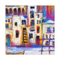 "Mediterranean Abstraction Views" - Canvas