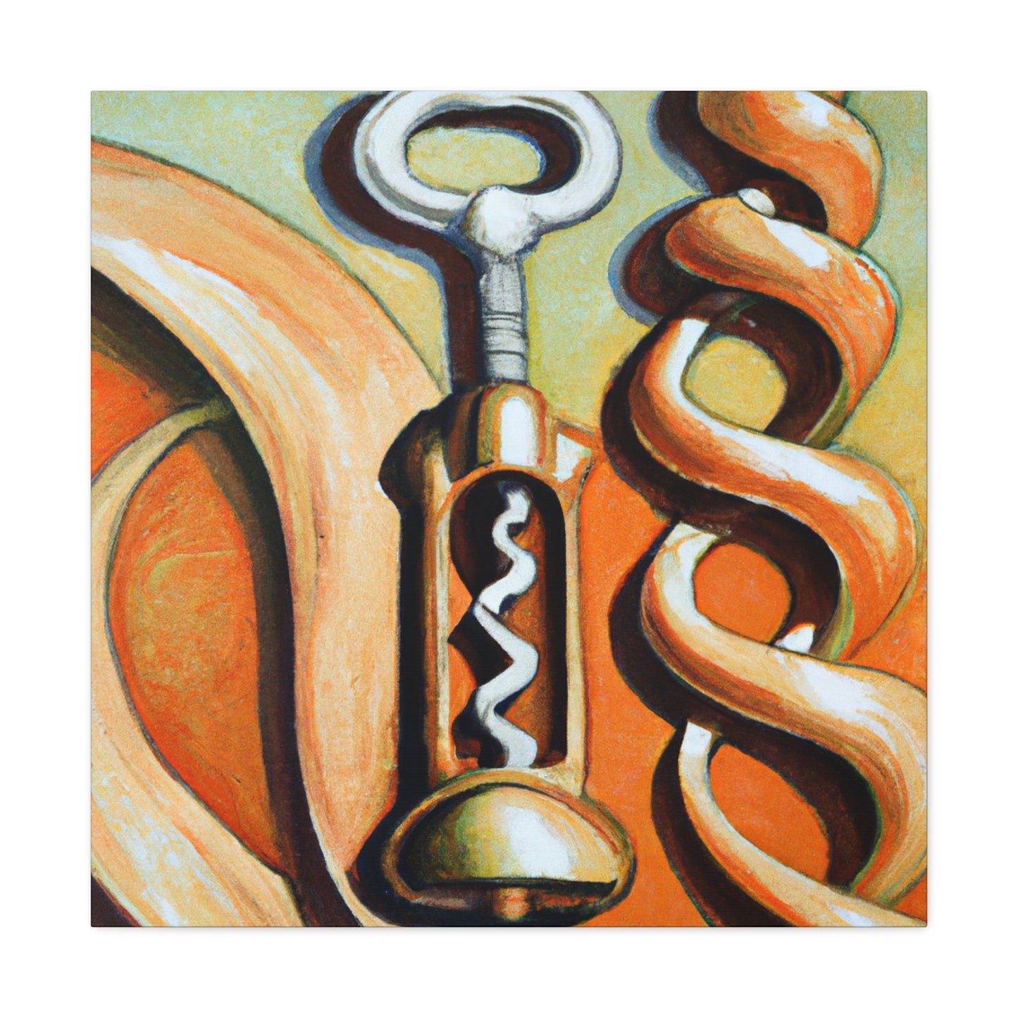 "Corkscrew: An Artwork" - Canvas