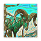 "Massive Bighorn Sheep" - Canvas